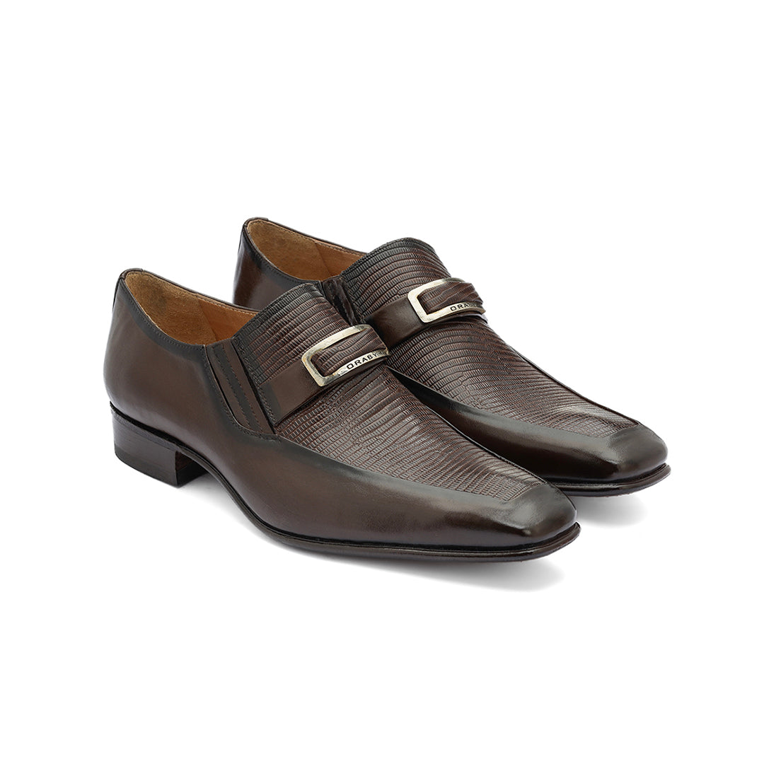 Leather Slip On - Black – Oraby Shoes