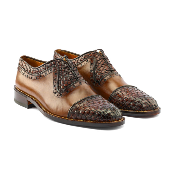 Leather Cap Toe Brogue - Havan