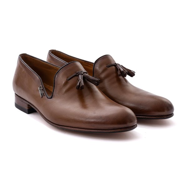 Leather Tassel Loafer - Havan